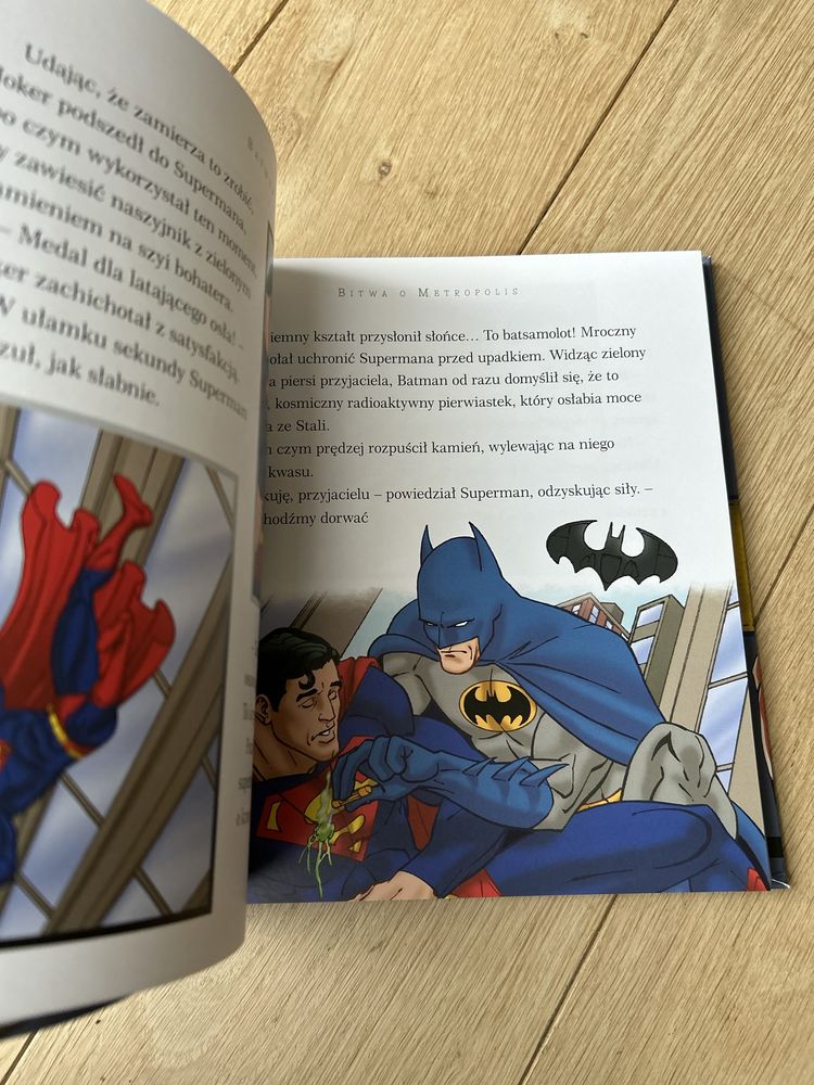 NOWA Biblioteka bajek Batman Bajki przed snem na dobranoc