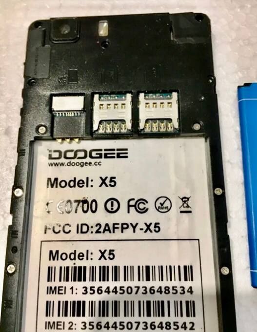 Смартфон Doogee X5 1/8Gb