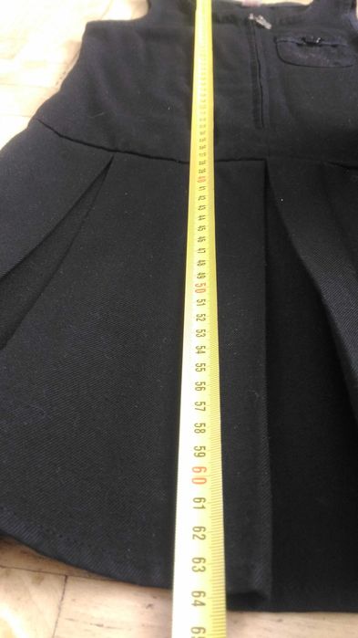 Sukienka czarna, galowa, na uroczystości r 116 - szkoła przedszkole