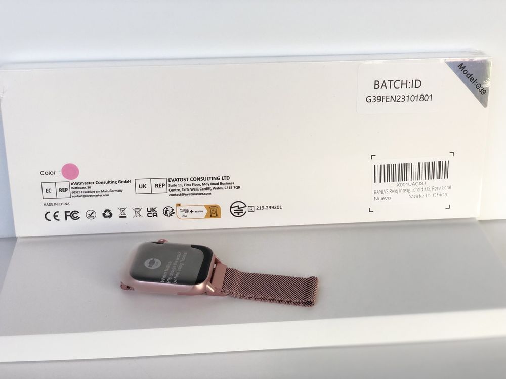 Смарт годинник Smart Watch BANLVS G39