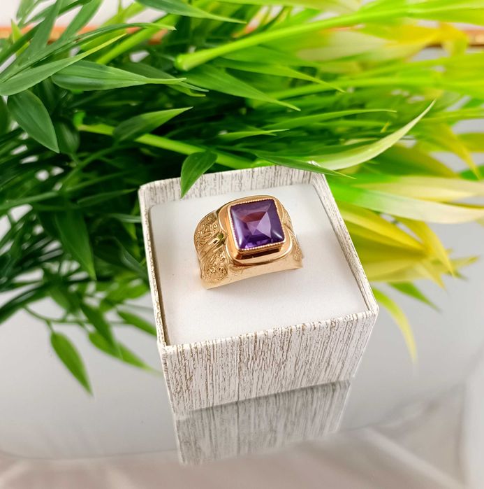 Złoty sygnet 12,22g 585