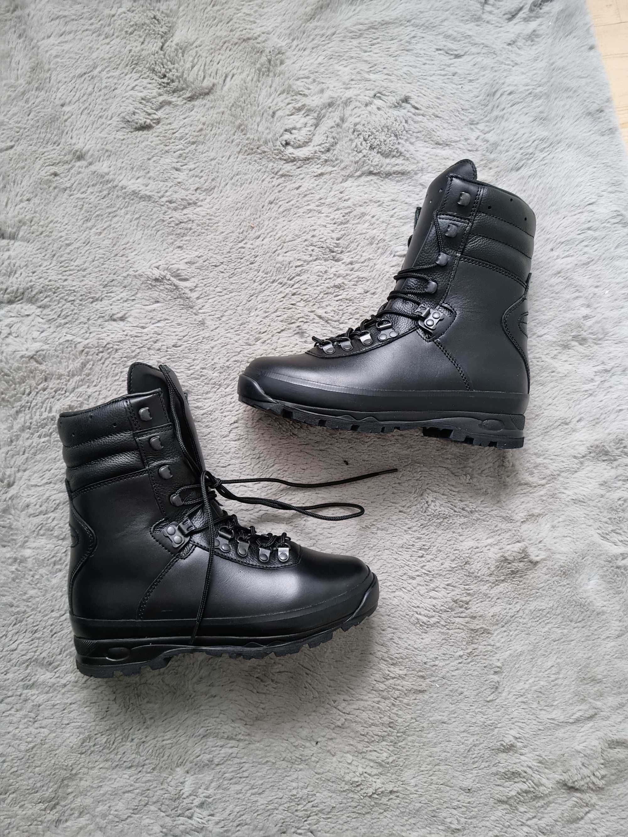 Buty trapery skórzane wojsko Wojas z membraną izolacyjną policja straż