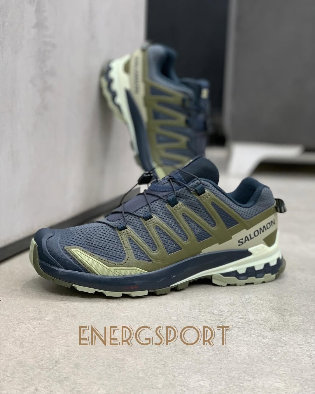 Кросівки тільки оригінал SALOMON XA PRO 3D V9 474675 хаки