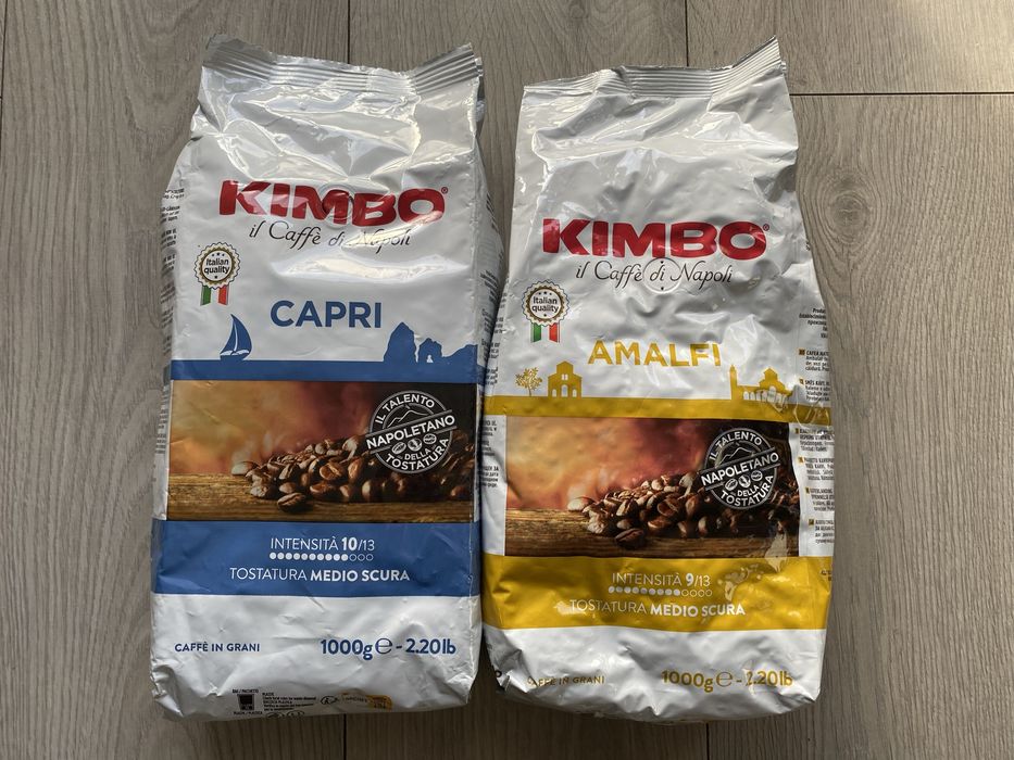 2x 1kg Kawa Ziarnista Kimbo – Capri + Amalfi Okazja