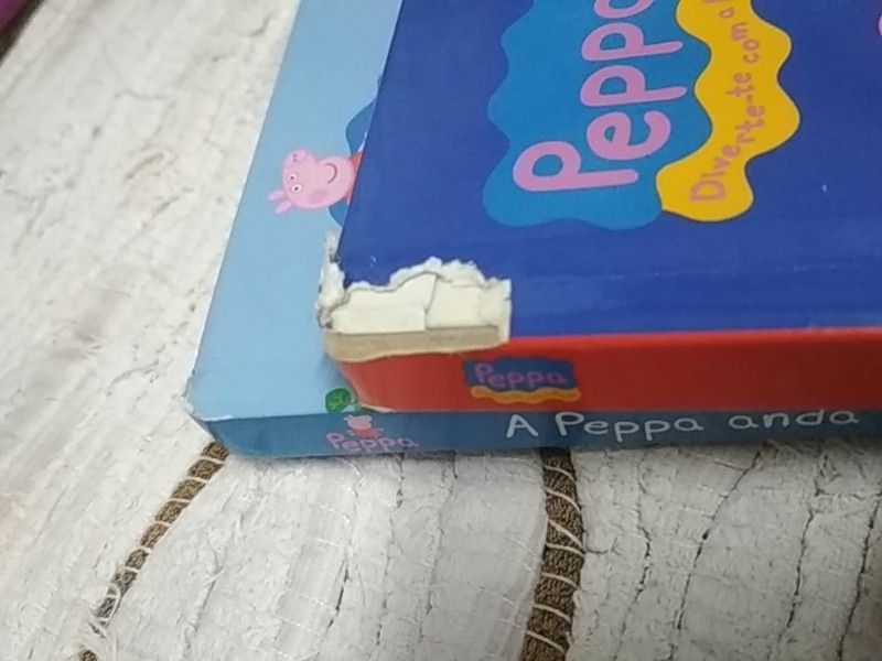 Livros infantis da Peppa