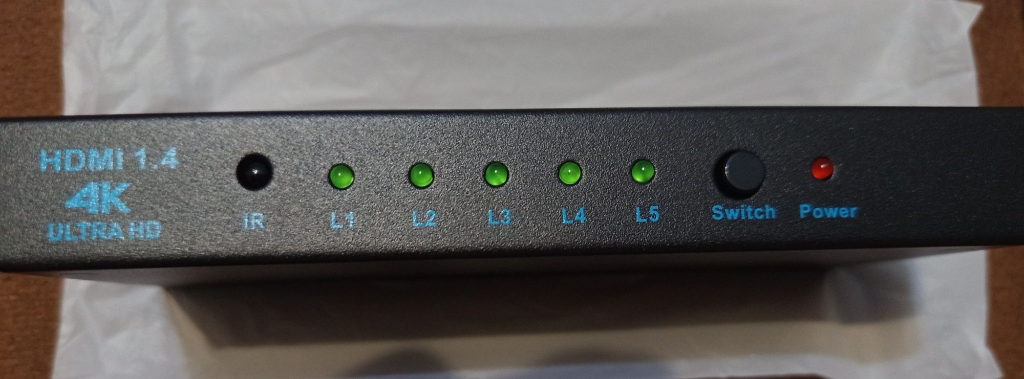 HDMI Switcher 4K 30 Hz HDMI 5 w 1 SGEYR