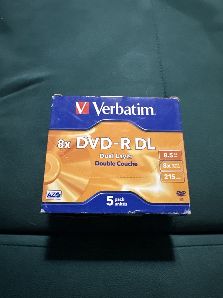 Verbatim dvd-r dl 8x zestaw 5 sztuk