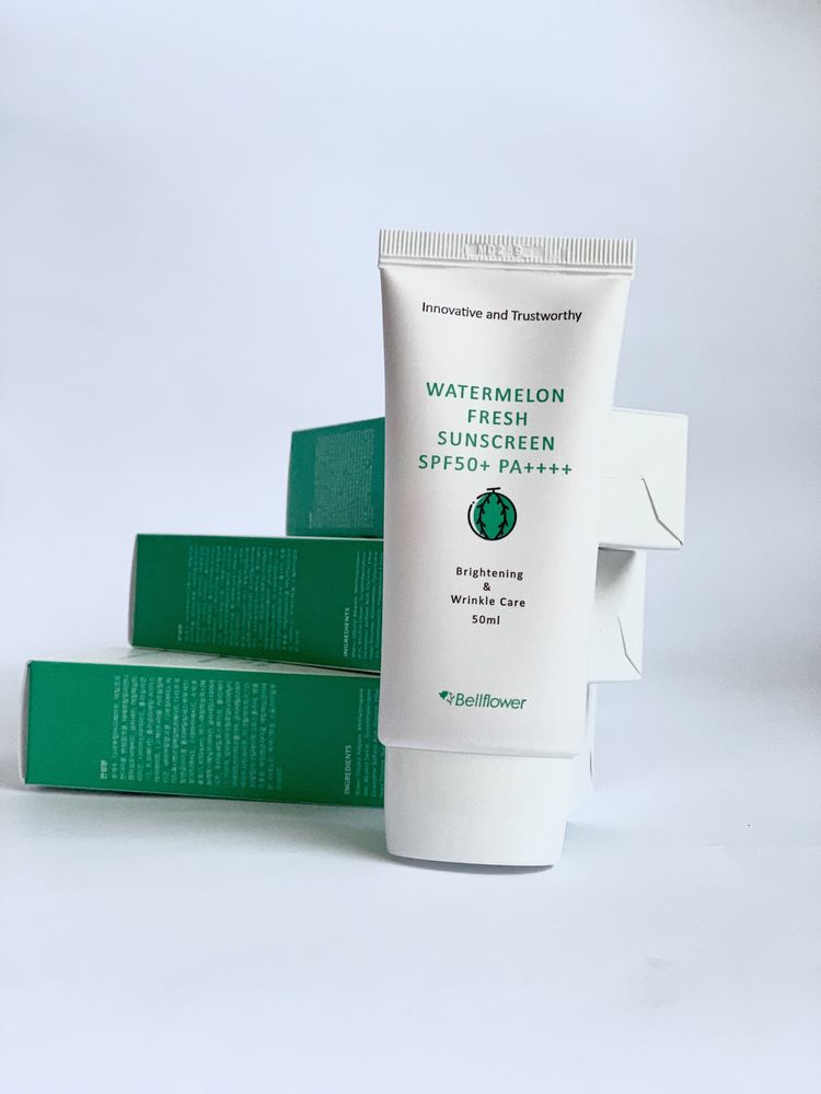 Bellflower Watermelon fresh sunscreen spf50 сонцезахист