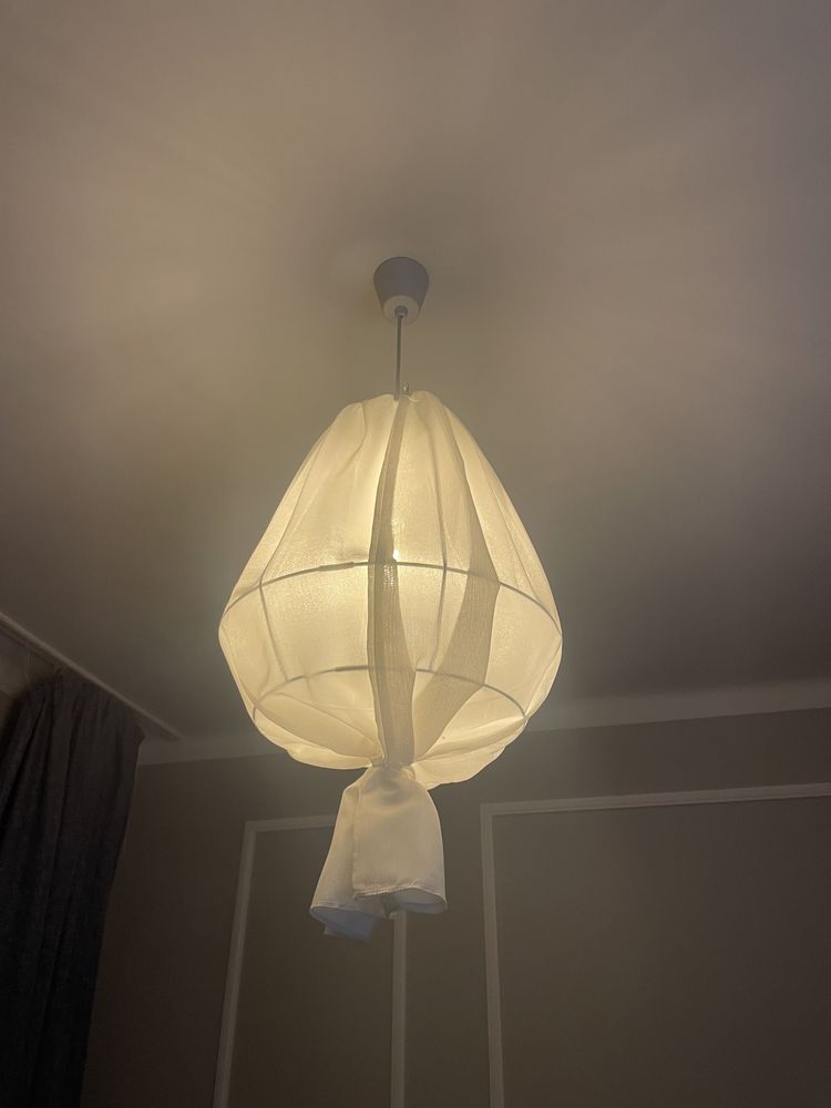 Lampa sufitowa Materiałowa jak nowa!