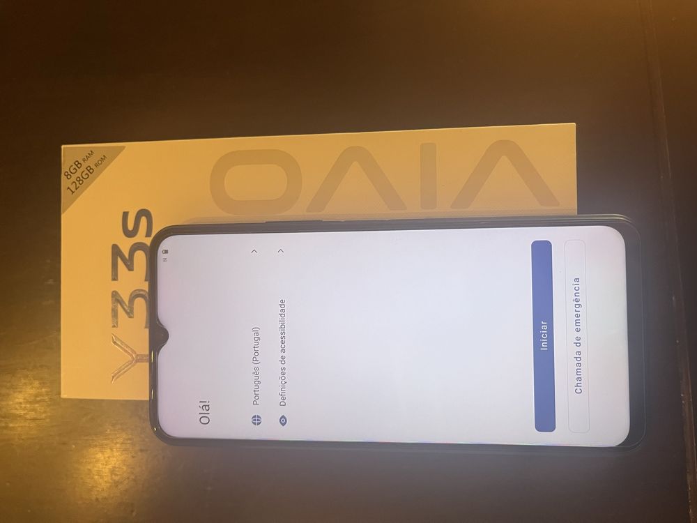 Vivo Y33S como novo