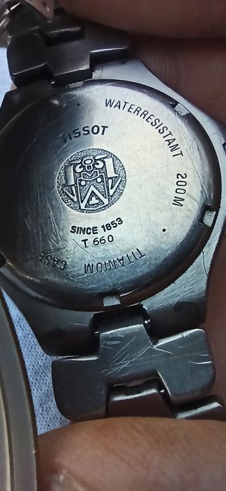 Годинник Tissot T660 titanium оригінал