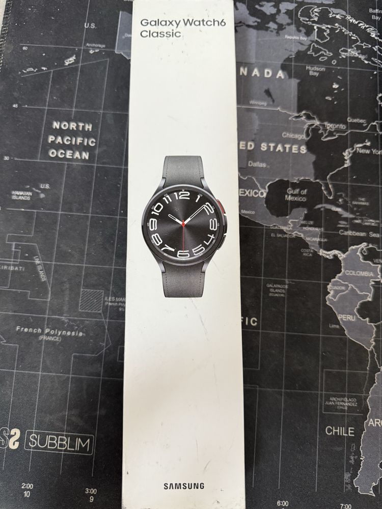Galaxy Watch 6 Classic bem estimado e com fatura