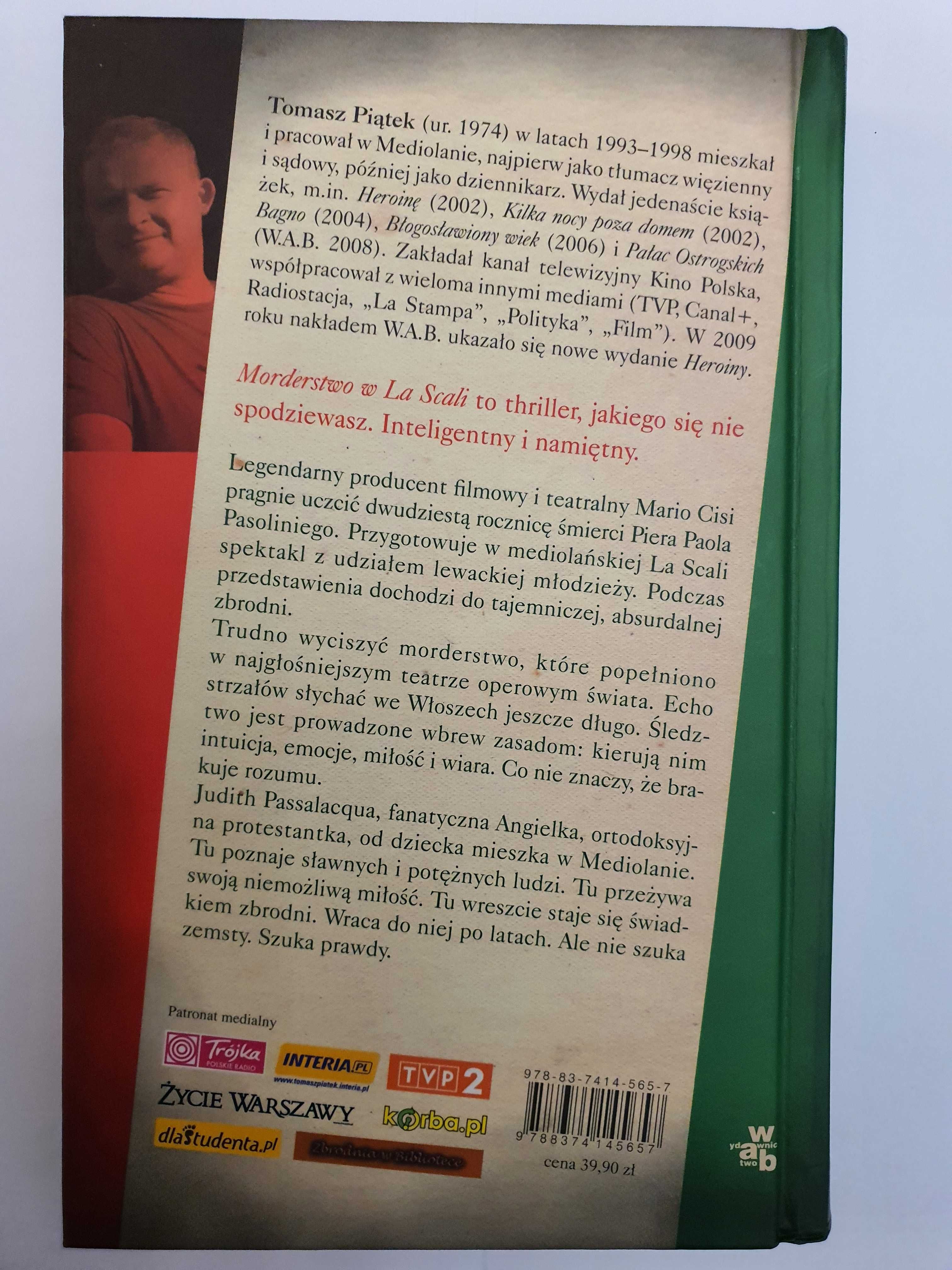 Morderstwo w La scali - Tomasz Piątek