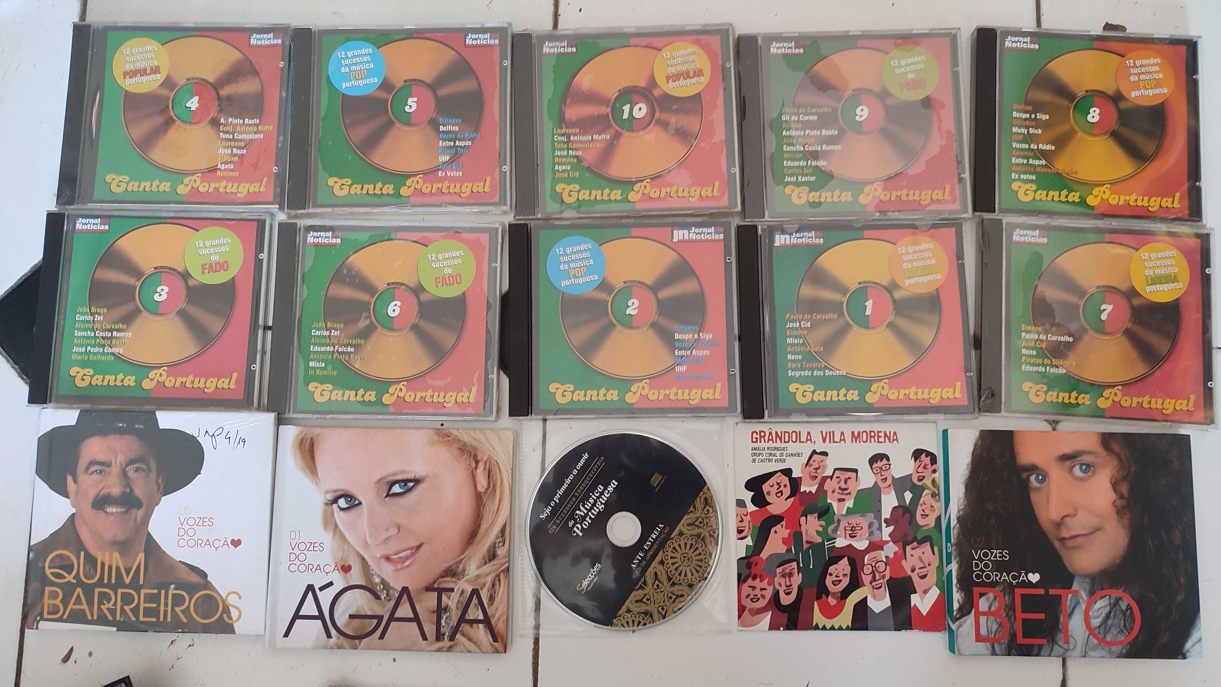 Lote 108 Cds Música Portuguesa