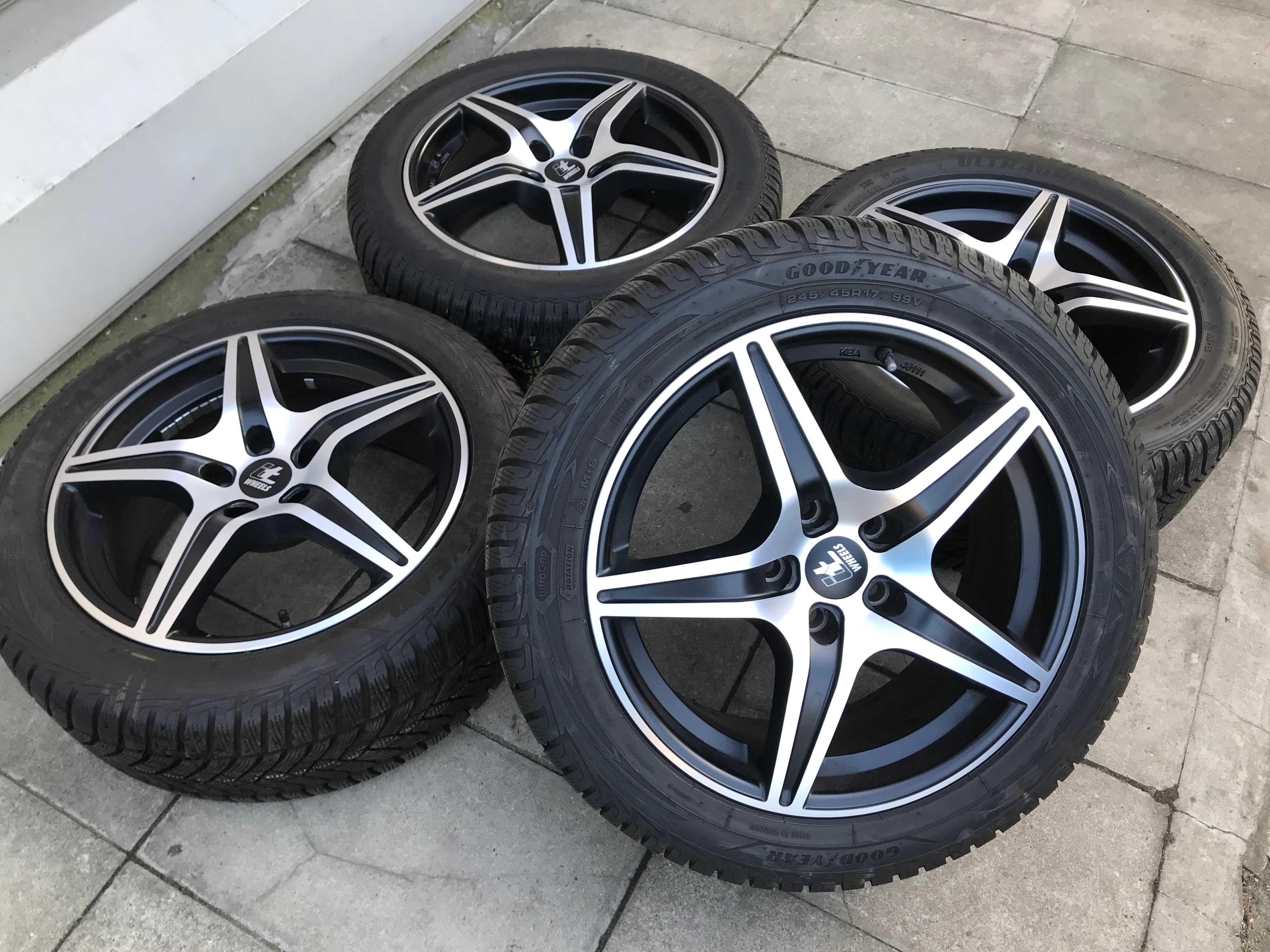 Koła zimowe Mercedes E CLS W211 W212 W219 W207 7,5Jx17 ET47 5x112 tpms