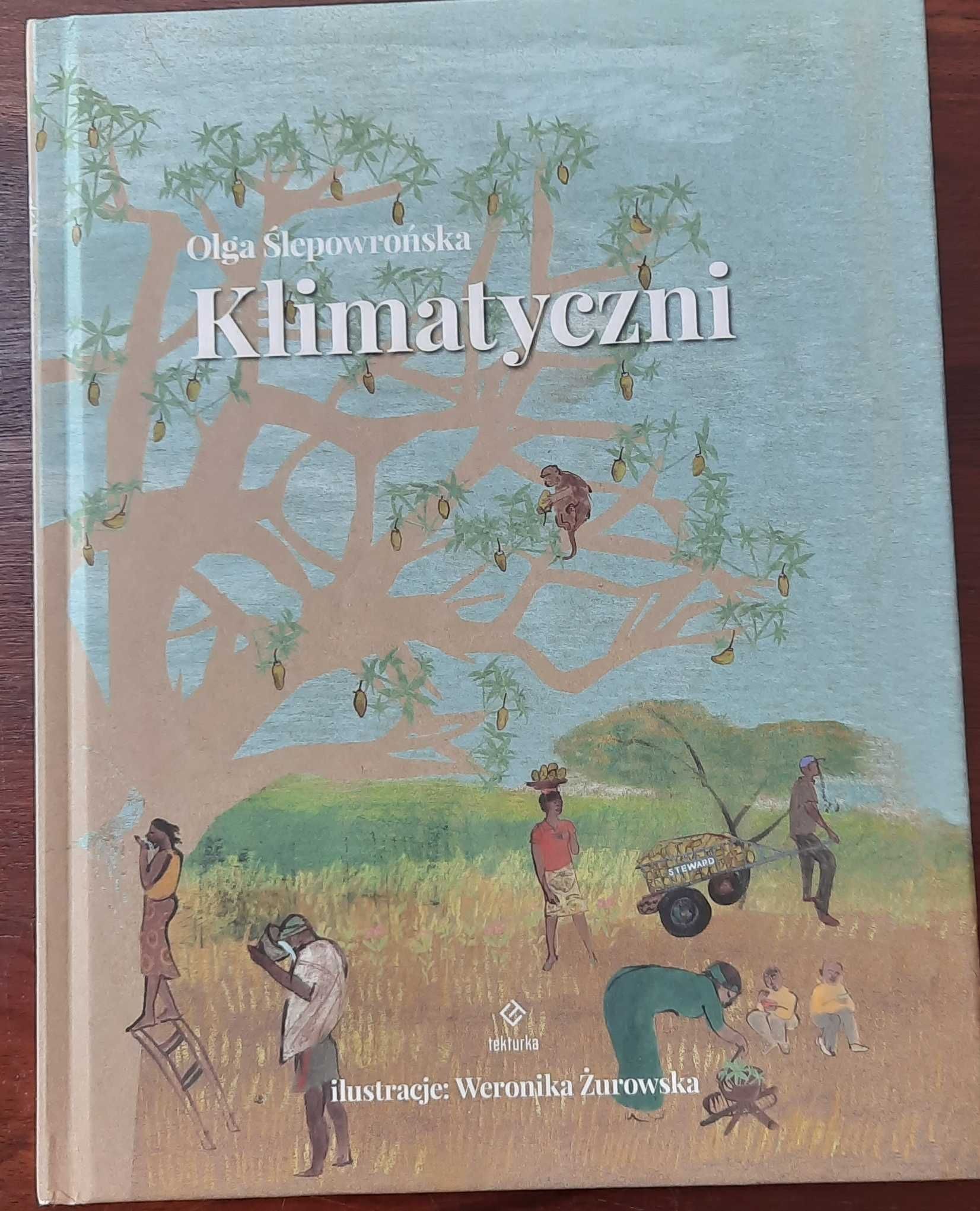 książka dla dzieci pt. "Klimatyczni"