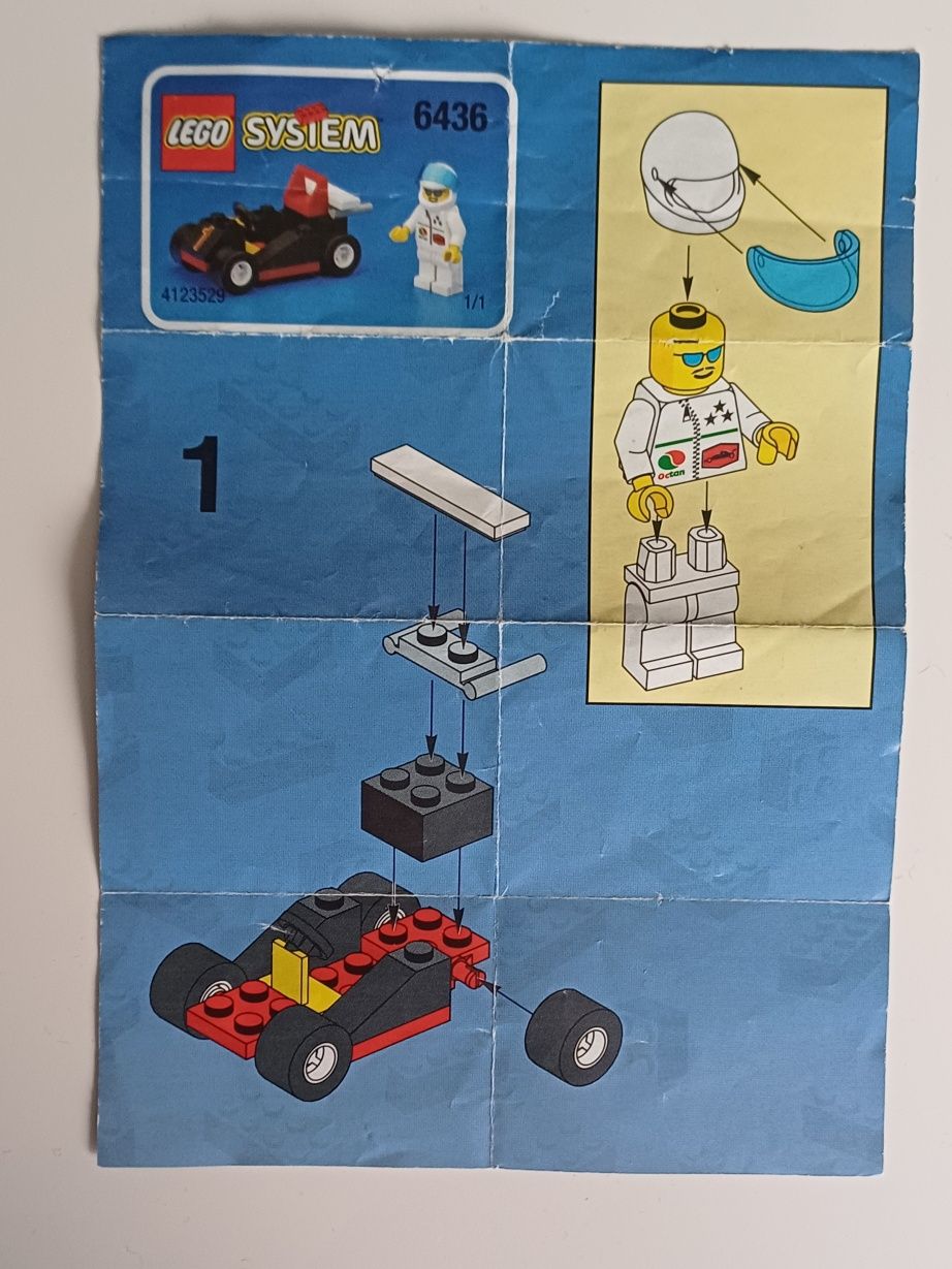 Lego 6436 - Go-Kart + pudełko + instrukcja