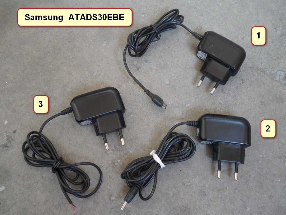 Адаптери Samsung ЕTA0U10EBE та ATADS30EBE