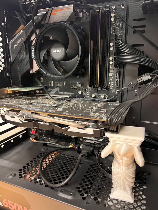 Torre Gaming Ryzen 5 2600 6 core 3.4GHz