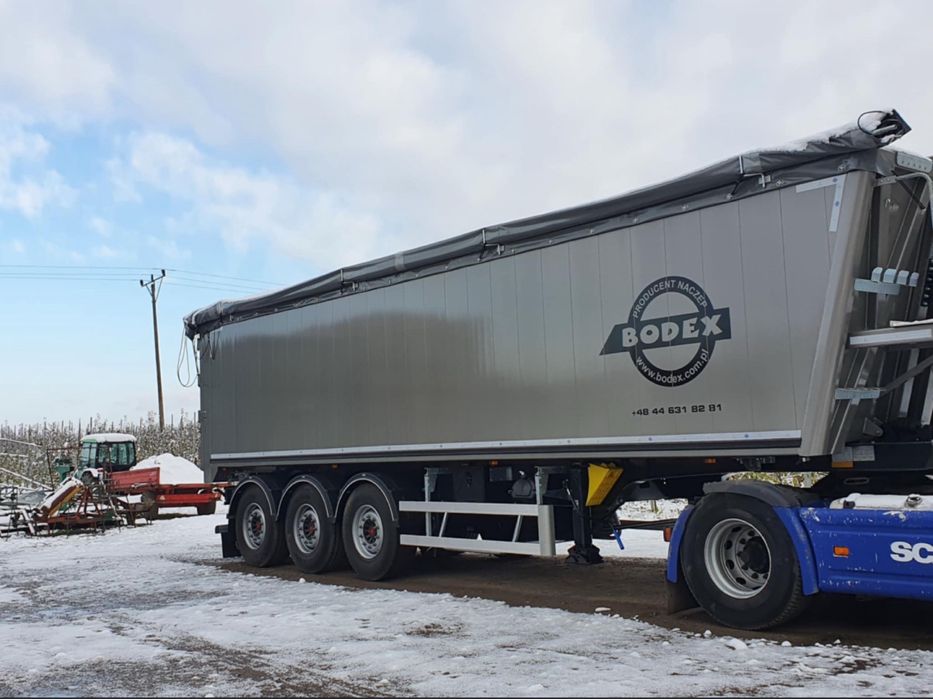 Naczepa Bodex 55 m³ – 2020 rok – 120 000 zł