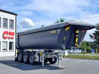 Zaslaw NOWY MODEL // Elektryczna plandeka // CAŁA HARDOX 500 24/27m3  Możliwość wynajmu // Możliwość testów przed zakupem