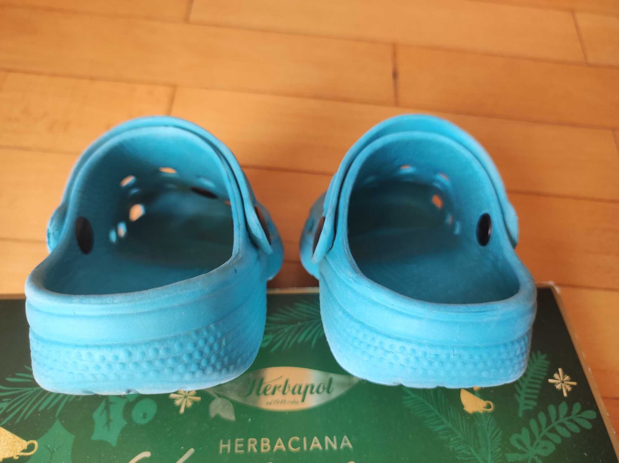 Buty crocs niebieskie nr 25