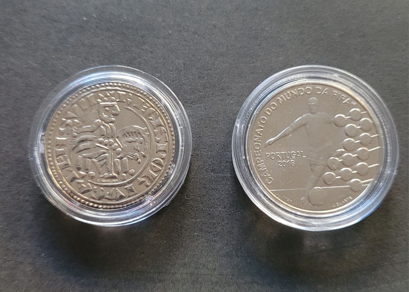 Moedas Portugal Escudo e Euro Comemorativas