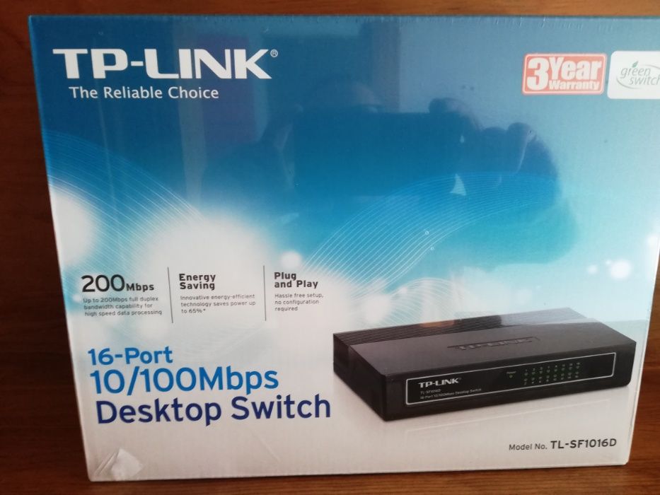 Switch TP-Link 16 portas