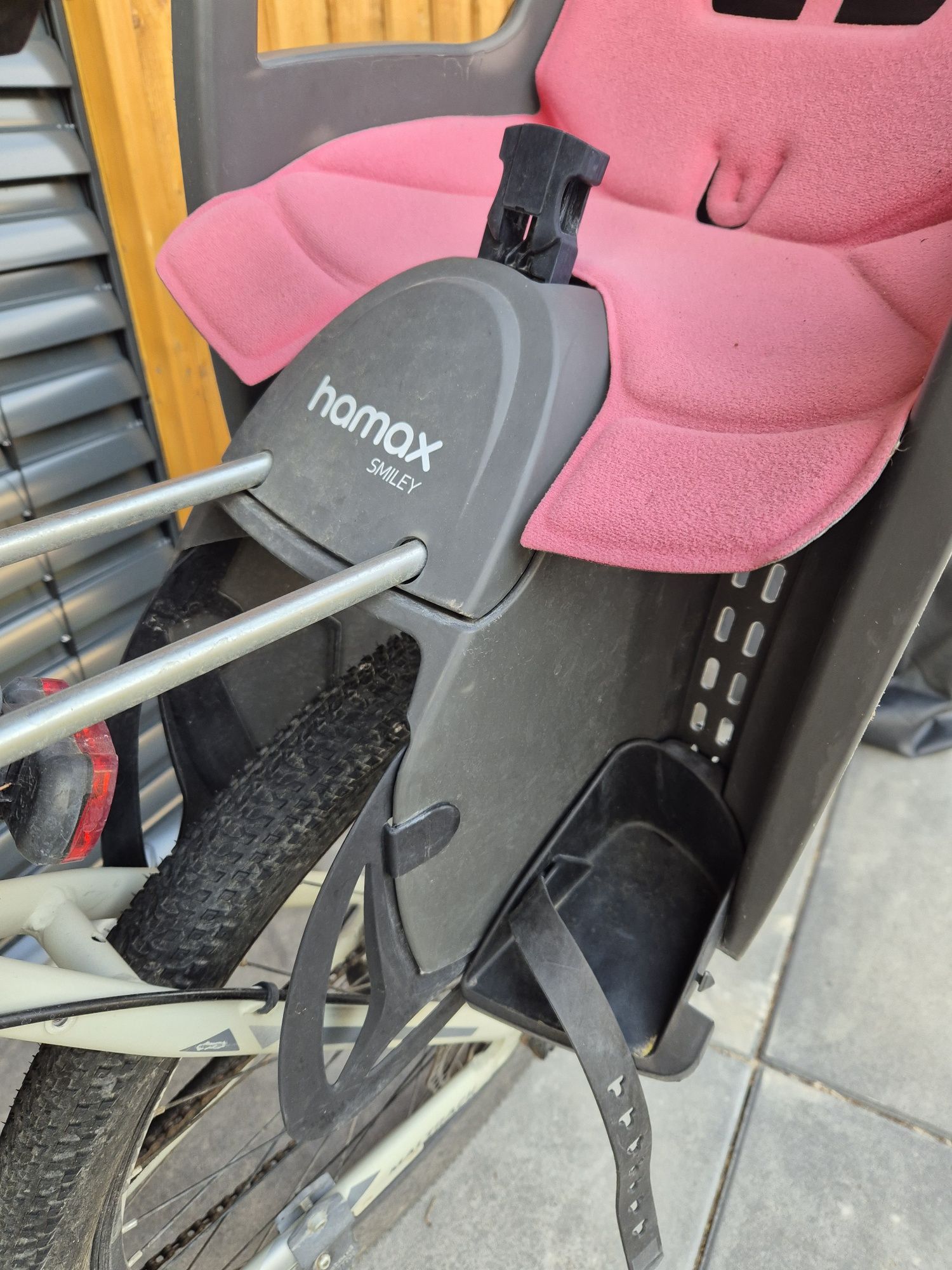 Fotelik hamax na rower siedzisko dla dziecka