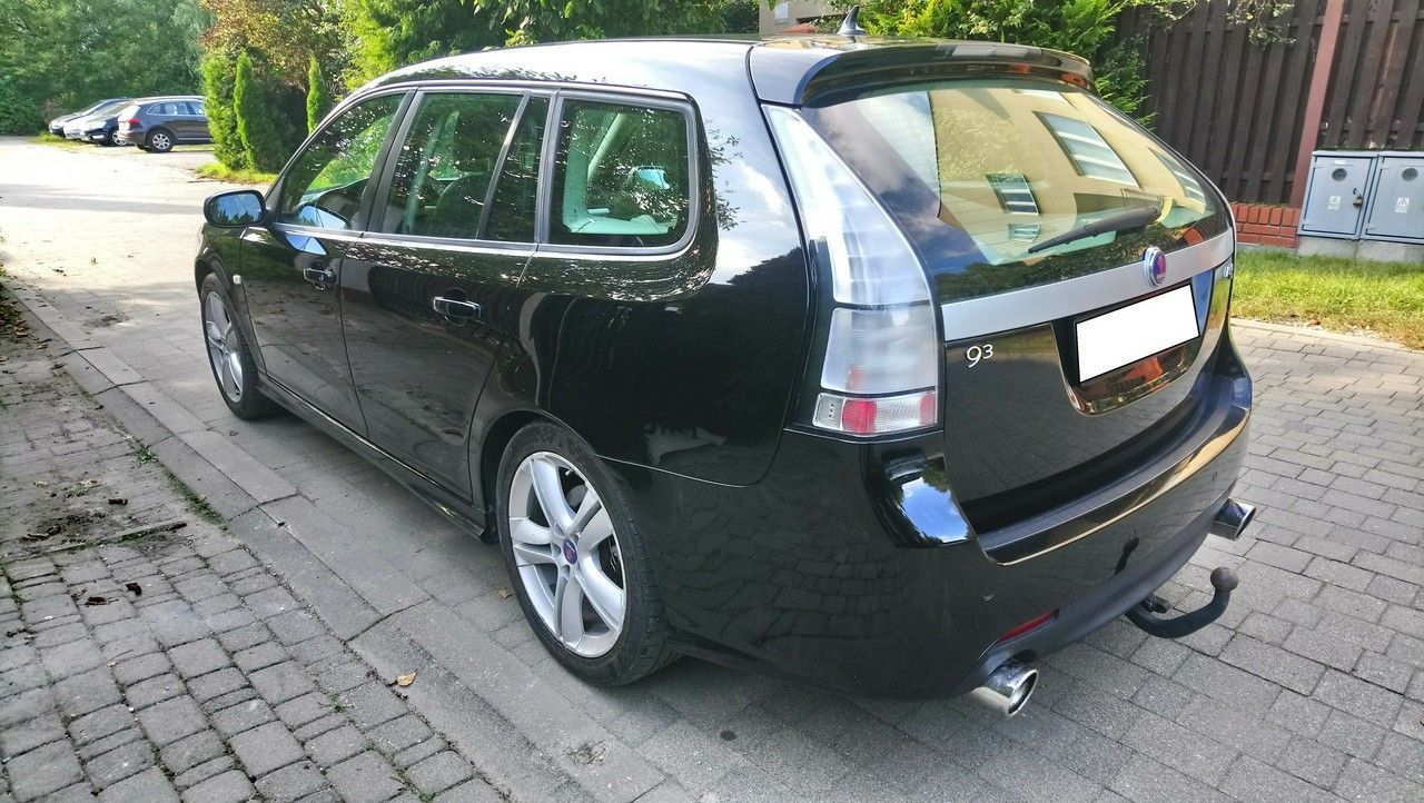 Saab 9-3 V6 2,8 Turbo 280 KM Aero XWD ,bezwypadkowy,stan bardzo dobry