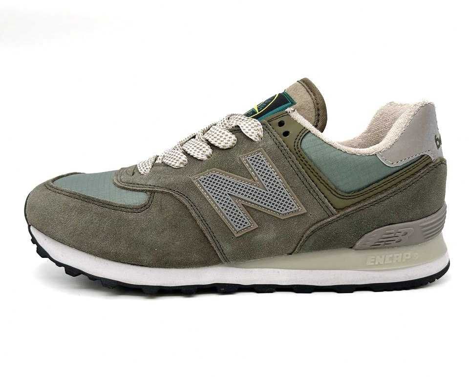 New Balance 574 Legacy Stone Island (хакі)