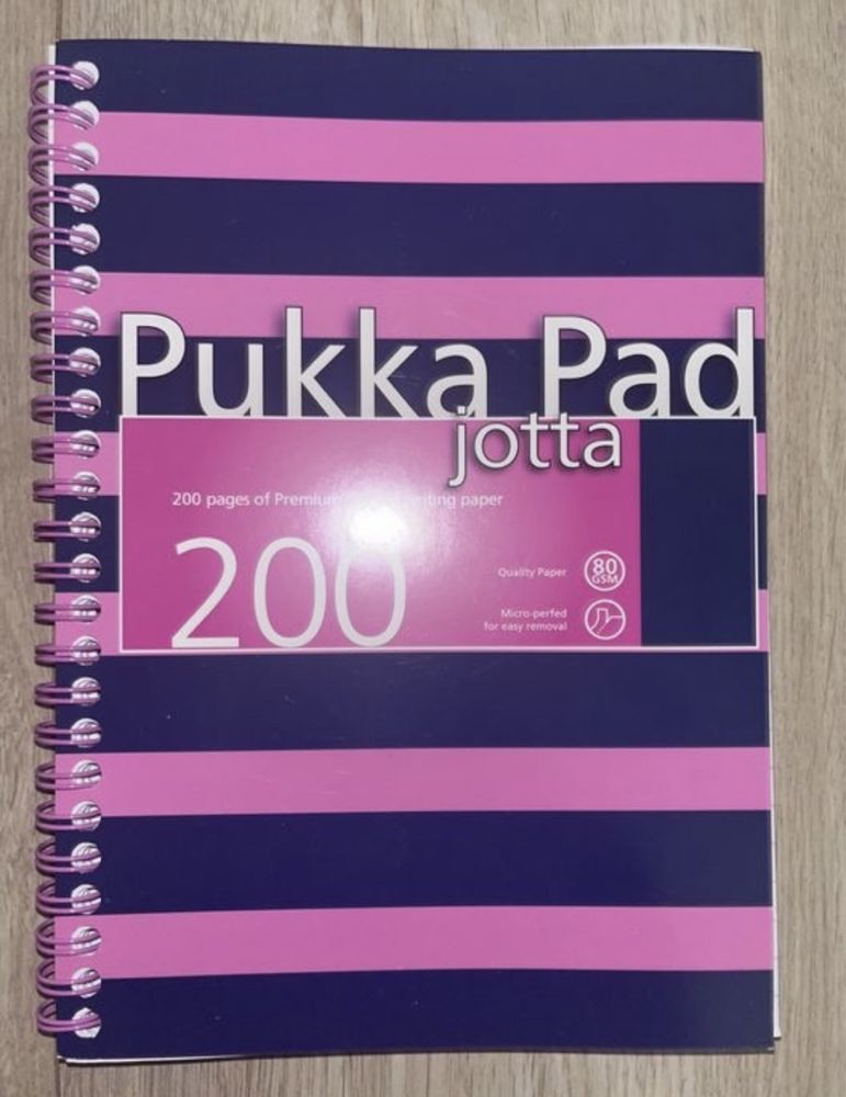 Pukka Pad Jotta 200 nowy kołozeszyt . W linie. A5