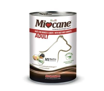Вологий корм для собак Miocane з яловичиною