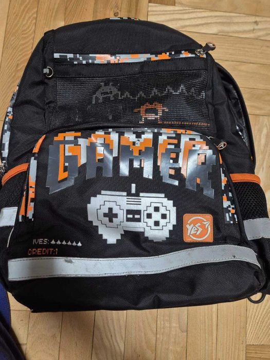 Школьный рюкзак YES S-50 Gamer с ортопедической спинкой 40х29х15 см