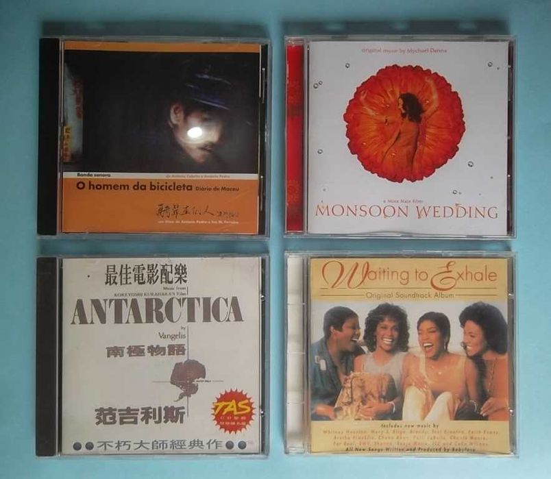 Lote 20 CDs bandas sonoras, portuguesa, Beatles, e mais...