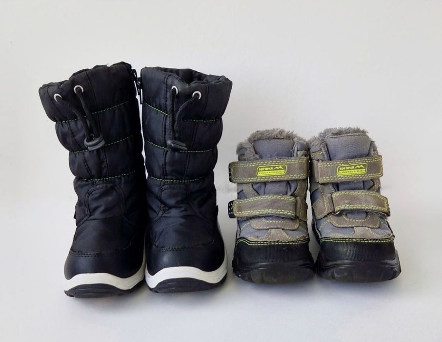 Sneakersy, śniegowce, buty zimowe, kalosze, sandały