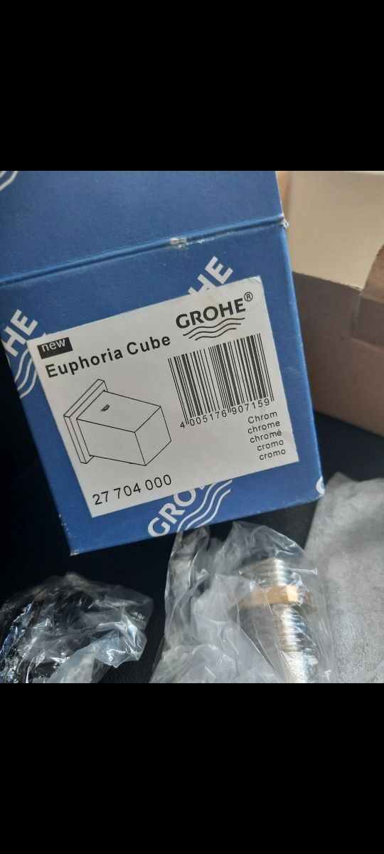 Grohe Euphoria Cube przyłącze kątowe ścienne chrom 27 704