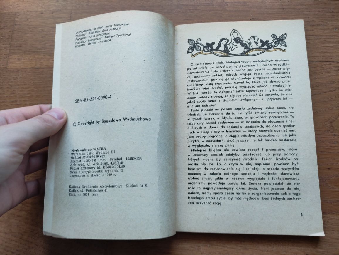 Jak zachować młodość i urodę, Wydmuchowa Bogusława