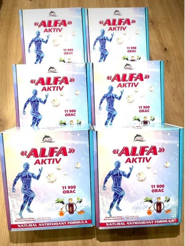 Alfa Aktiv Natural Antioxidant Formula 30 X 20 ml