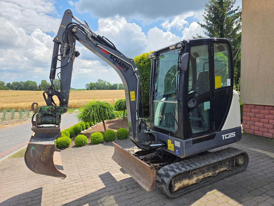 Minikoparka koparka Schaeff TC25 2018r. Terex Kubota Yanmar bobcat