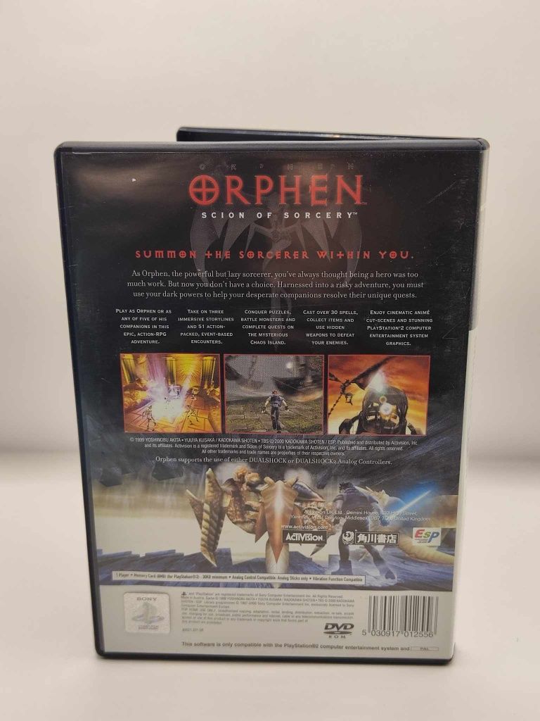 Orphen Ps2 nr 5256