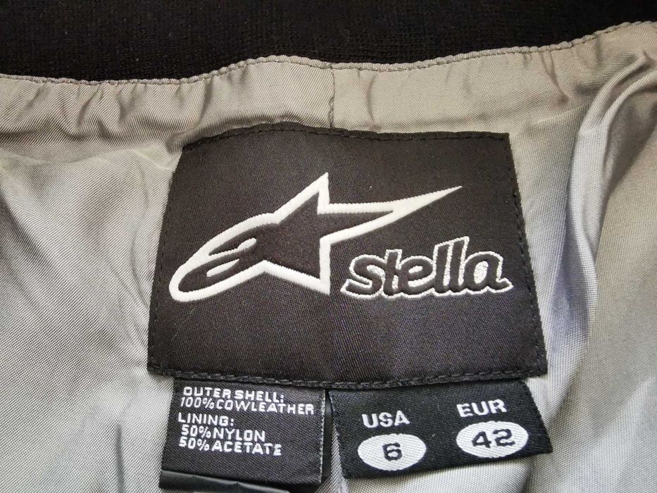 ALPINESTARS STELLA - Damskie Spodnie Skórzane Motocyklowe 42 jak Nowe