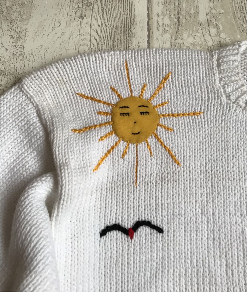 Piękny Sweter Damski BdeB Peru Hand Made S Unikat Nowy !