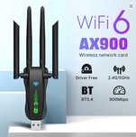 Adapter WIFI 6 AX900 4 anteny USB WiFi BT 5.4