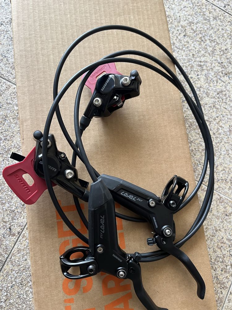 Travões Sram Level SLV novos/ desviador DI2 11V