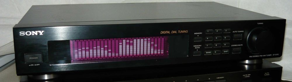 Analizator SONY Korektor Wskaźnik poziomu audio spectrum widmo