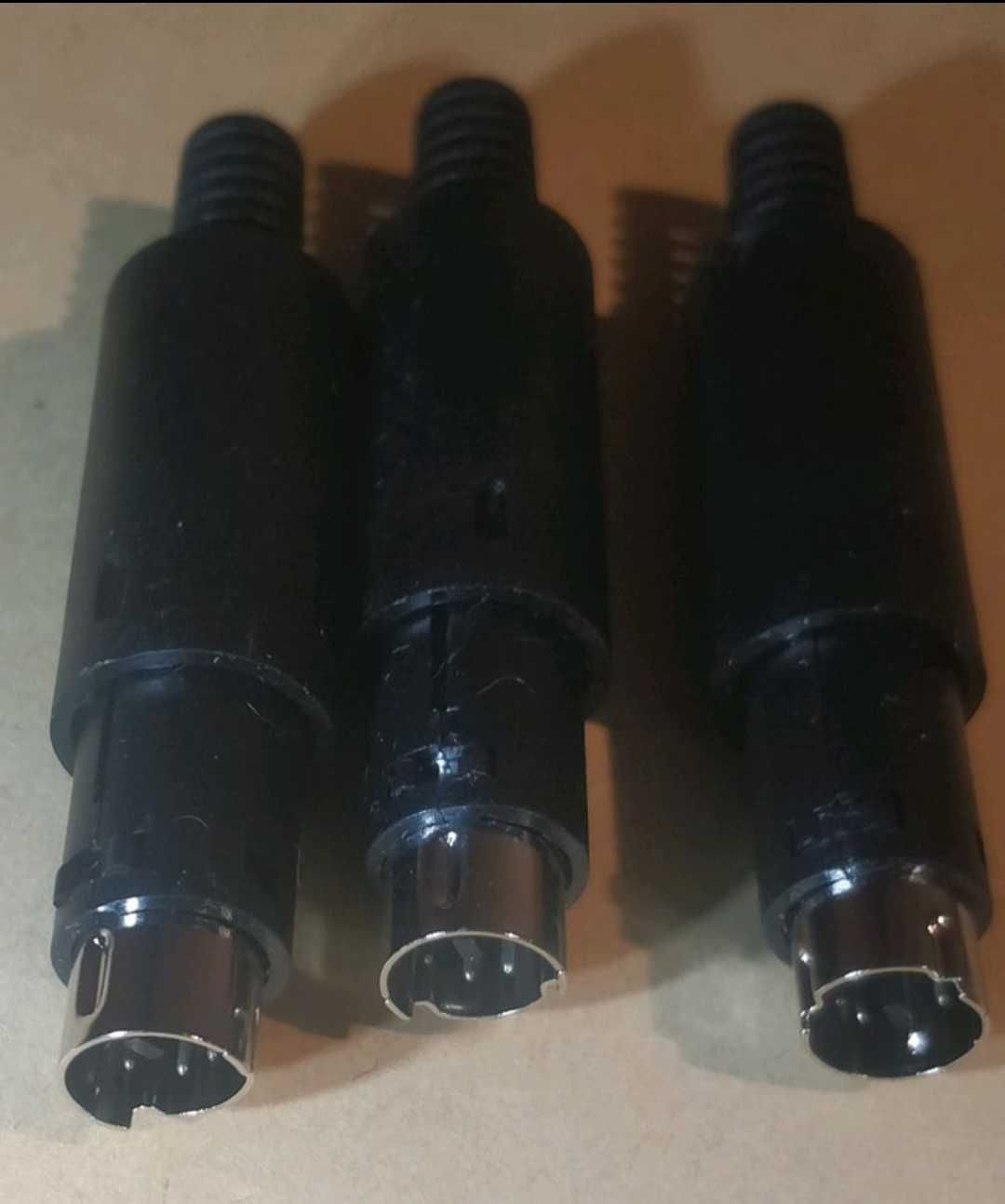 Роз'єм mini DIN 6-pin (PS/2) розбірний, під пайку. Новий