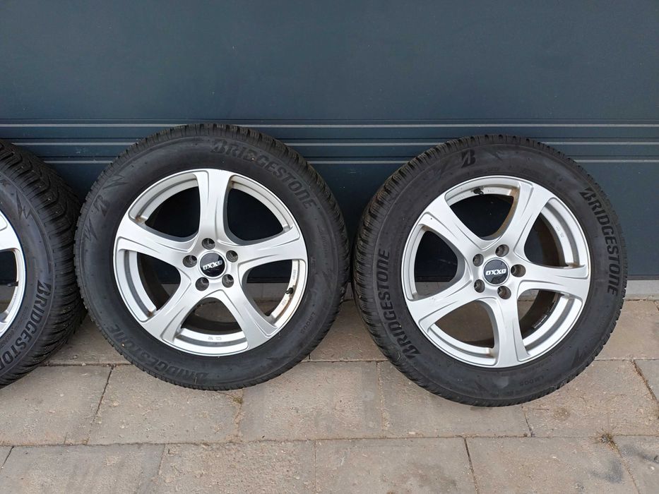 Koła zimowe FORD, VOLVO 5x108 /Alufelgi + opony BRIDGESTONE 235/55 R17
