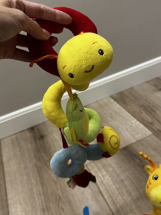 Іграшки на коляску, мʼякі іграшки