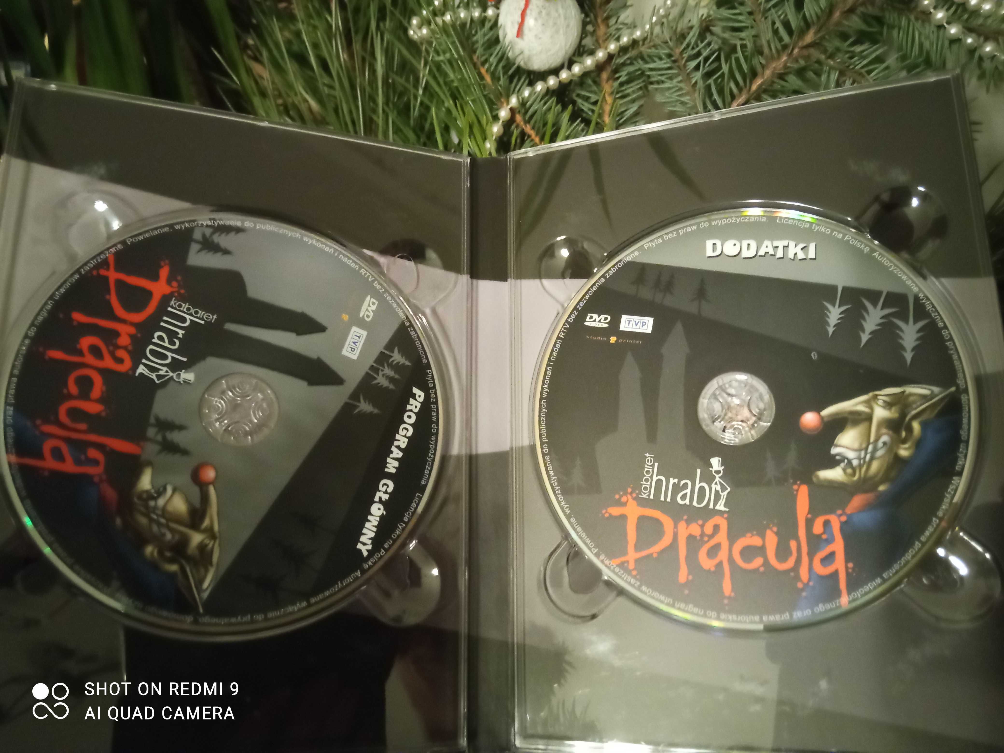 Kabaret Hrabi Dracula wydanie dwupłytowe dvd z autografami